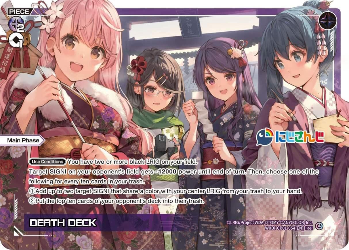 DEATH DECK (WXDi-CP01-054[EN]) [Collab Booster: Nijisanji Diva]