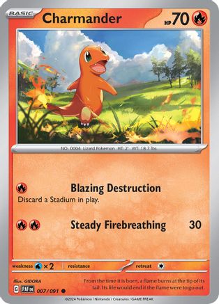 Charmander [7] (SV: Paldean Fates)