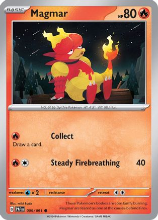 Magmar [9] (SV: Paldean Fates)