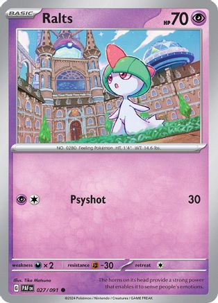 Ralts [27] (SV: Paldean Fates)