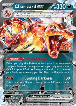 Charizard ex [54] (SV: Paldean Fates) Holofoil