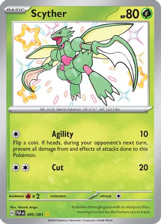 Scyther [95] (SV: Paldean Fates) Holofoil