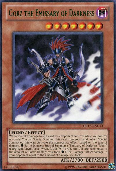 Gorz the Emissary of Darkness (Green) [DL13-EN013] Rare - Josh's Cards