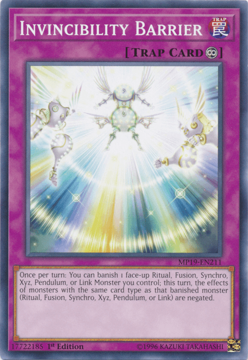 Invincibility Barrier [MP19-EN211] Common - Josh's Cards