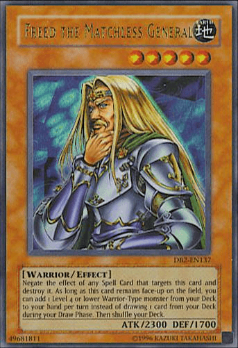 Freed the Matchless General [DB2-EN137] Ultra Rare - Josh's Cards