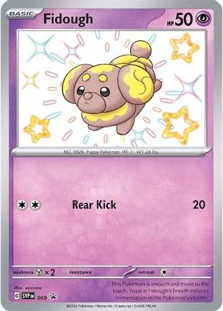 Fidough 069 - SV Scarlet & Violet Promo Cards Holofoil