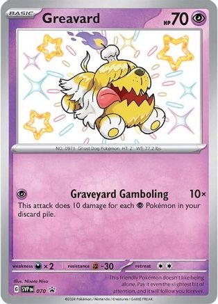 Greavard 070 - SV Scarlet & Violet Promo Cards Holofoil