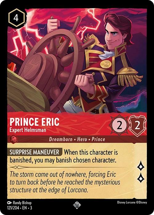 Prince Eric - Expert Helmsman (121/204) [Into the Inklands] - Josh's Cards