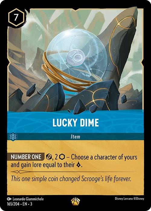 Lucky Dime (165/204) [Into the Inklands] - Josh's Cards