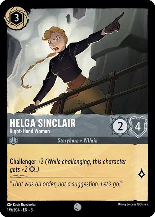 Helga Sinclair - Right-Hand Woman (175/204) [Into the Inklands] - Josh's Cards