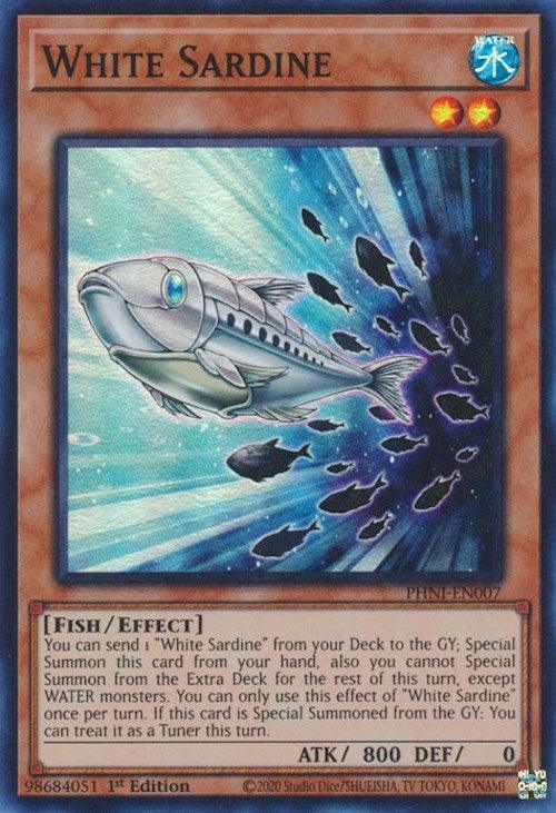 White Sardine [PHNI-EN007] Super Rare - Josh's Cards