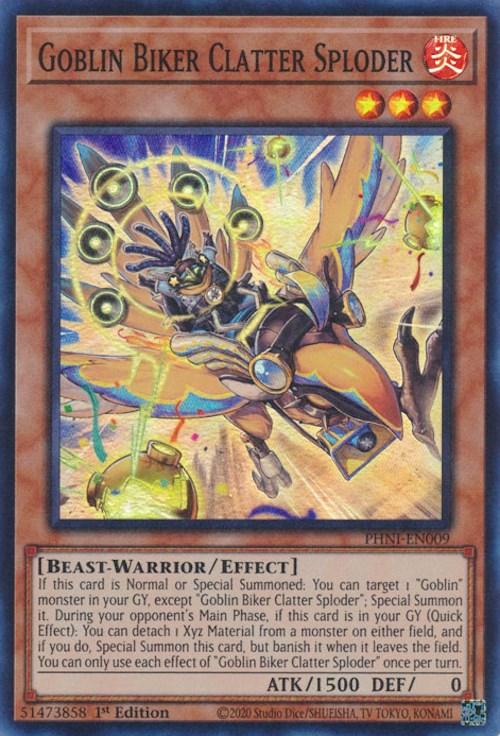 Goblin Biker Clatter Sploder [PHNI-EN009] Super Rare - Josh's Cards