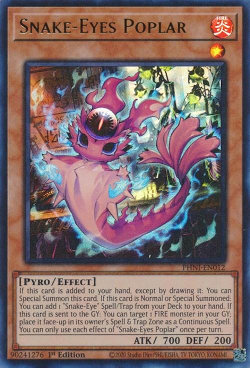 Snake-Eyes Poplar [PHNI-EN012] Ultra Rare - Josh's Cards
