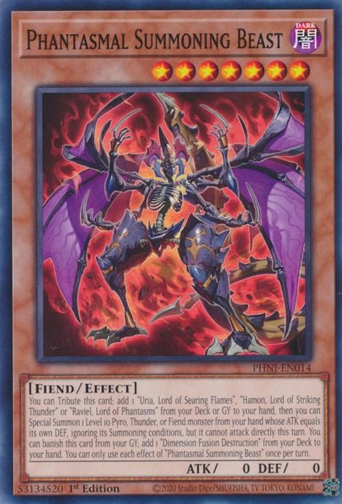Phantasmal Summoning Beast [PHNI-EN014] Common - Josh's Cards