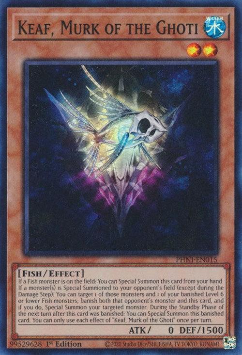 Keaf, Murk of the Ghoti [PHNI-EN015] Super Rare - Josh's Cards