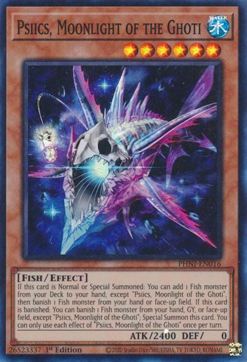 Psiics, Moonlight of the Ghoti [PHNI-EN016] Super Rare - Josh's Cards