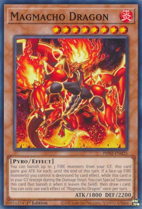 Magmacho Dragon [PHNI-EN025] Common - Josh's Cards