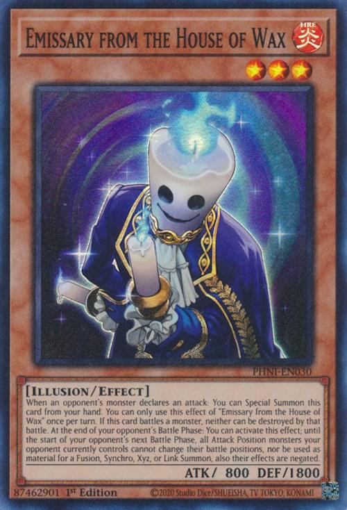 Emissary from the House of Wax [PHNI-EN030] Super Rare - Josh's Cards