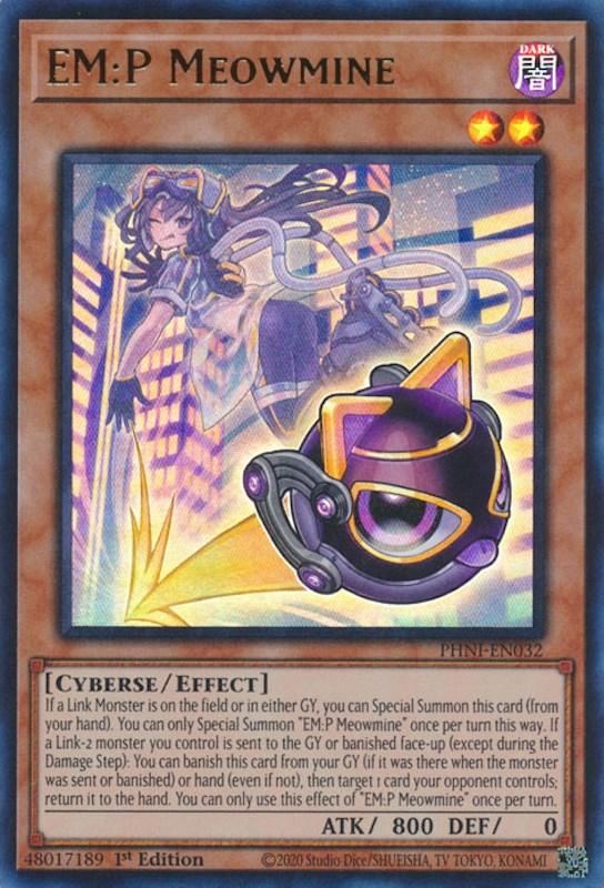 EM:P Meowmine [PHNI-EN032] Ultra Rare - Josh's Cards
