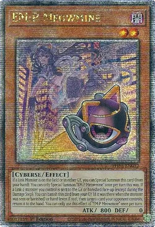 EM:P Meowmine [PHNI-EN032] Quarter Century Secret Rare - Josh's Cards