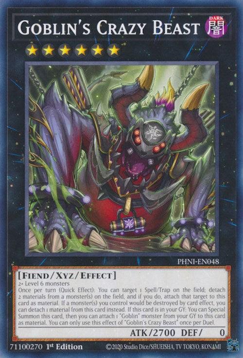 Goblin's Crazy Beast [PHNI-EN048] Common - Josh's Cards
