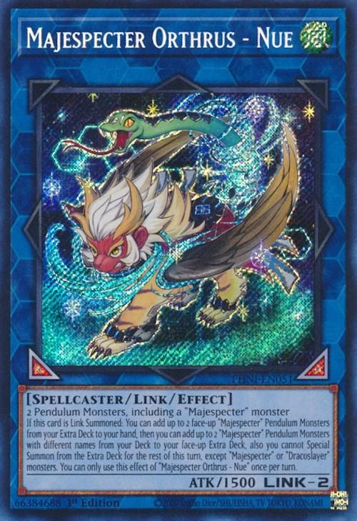Majespecter Orthrus - Nue [PHNI-EN051] Secret Rare - Josh's Cards
