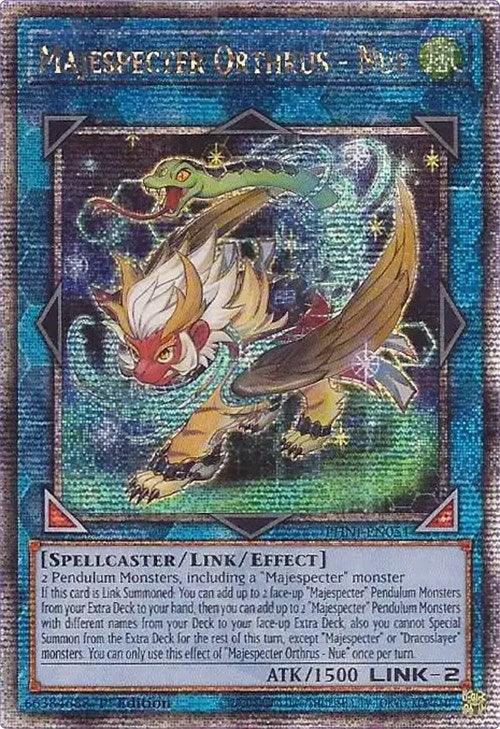 Majespecter Orthrus - Nue [PHNI-EN051] Quarter Century Secret Rare - Josh's Cards