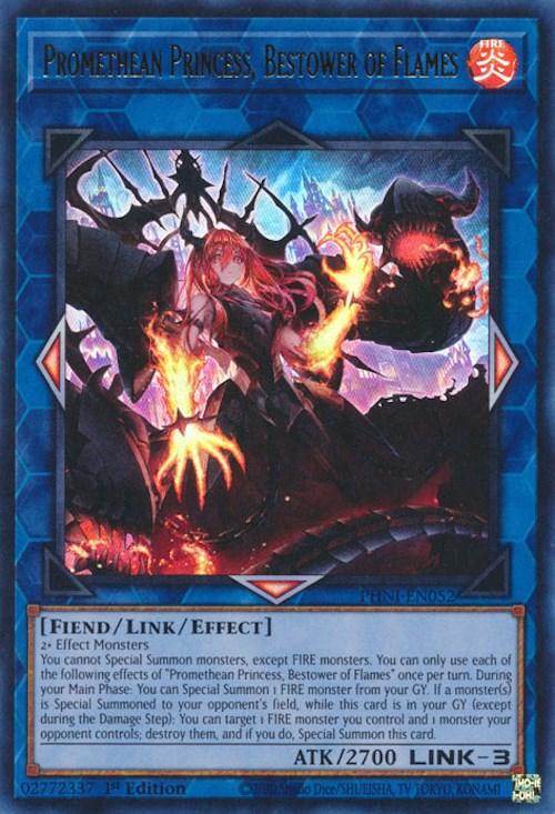 Promethean Princess, Bestower of Flames [PHNI-EN052] Ultra Rare - Josh's Cards