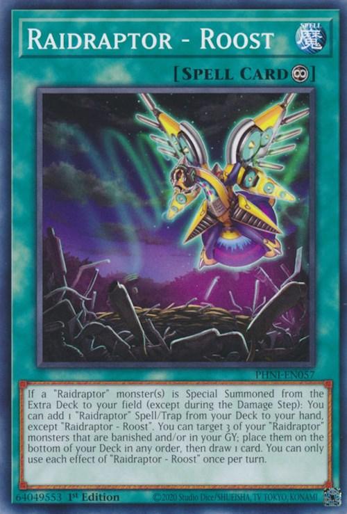 Raidraptor - Roost [PHNI-EN057] Common - Josh's Cards