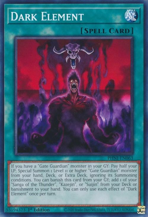 Dark Element [PHNI-EN063] Common - Josh's Cards