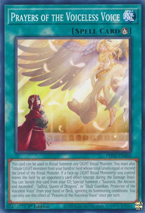 Prayers of the Voiceless Voice [PHNI-EN066] Common - Josh's Cards