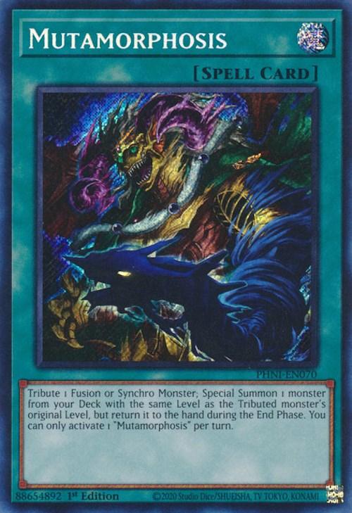 Mutamorphosis [PHNI-EN070] Secret Rare - Josh's Cards