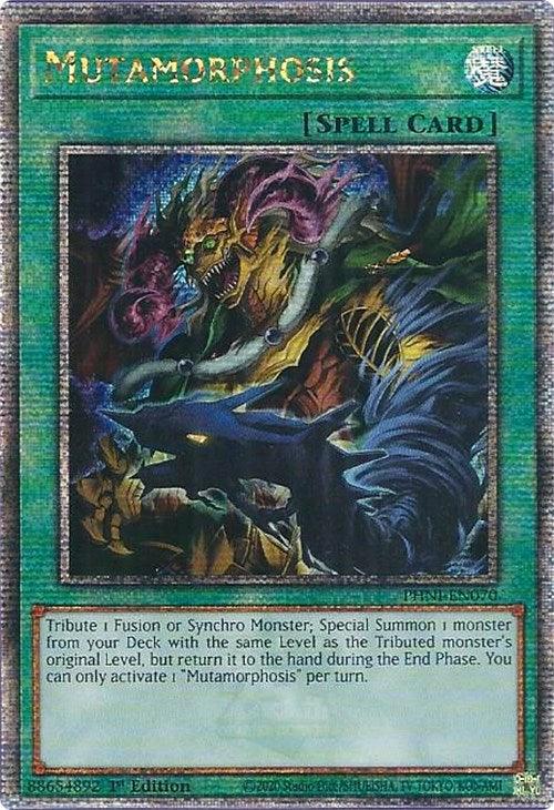 Mutamorphosis [PHNI-EN070] Quarter Century Secret Rare - Josh's Cards