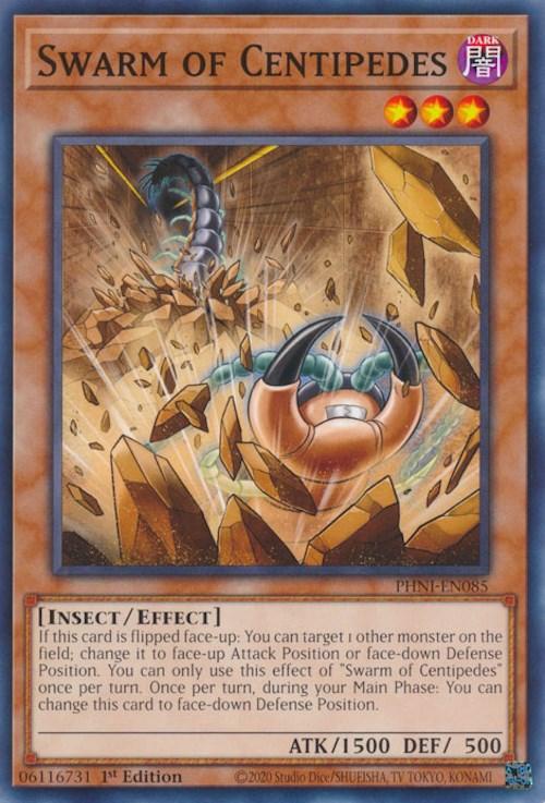 Swarm of Centipedes [PHNI-EN085] Common - Josh's Cards