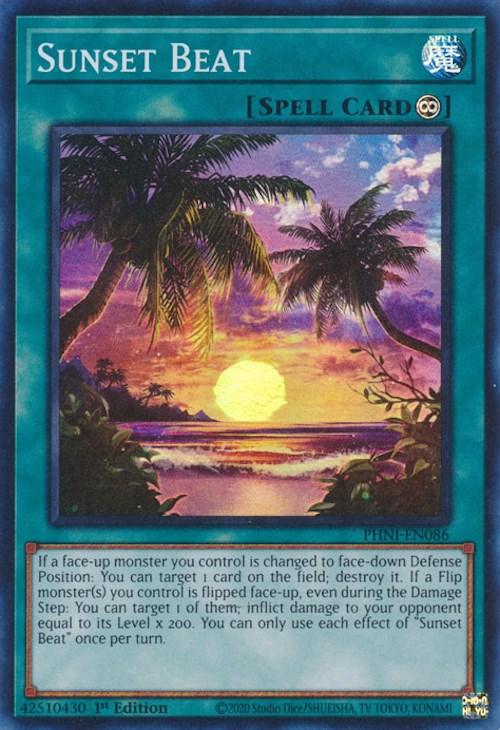 Sunset Beat [PHNI-EN086] Super Rare - Josh's Cards