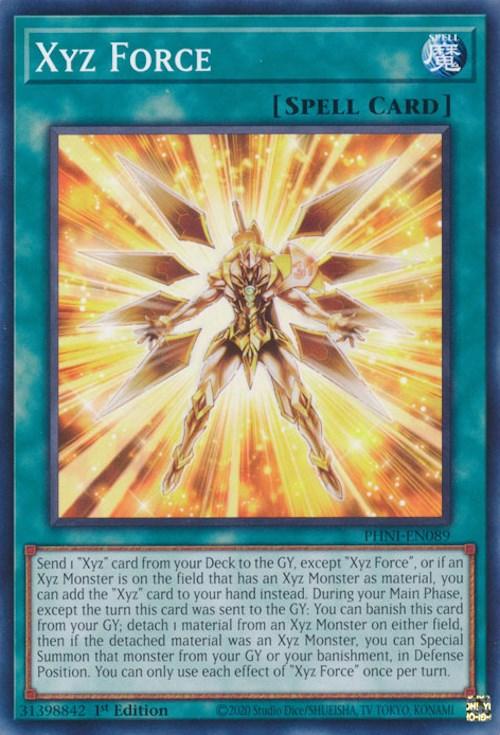 Xyz Force [PHNI-EN089] Common - Josh's Cards