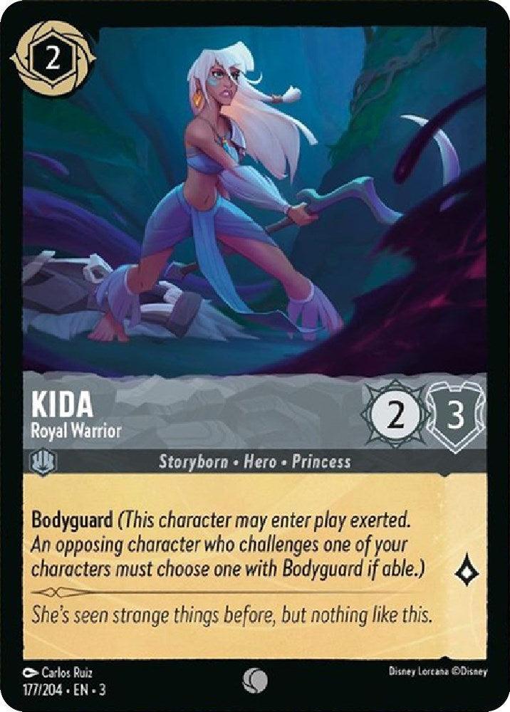 Kida - Royal Warrior (177/204) [Into the Inklands] - Josh's Cards