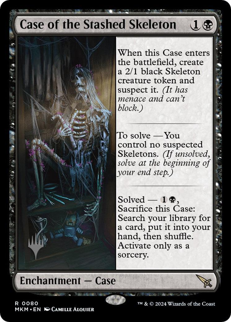 Case of the Stashed Skeleton (Promo Pack) [Murders at Karlov Manor Promos] - Josh's Cards