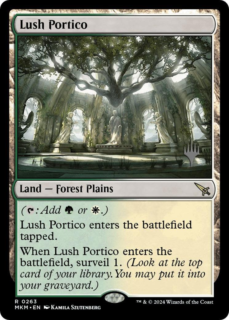 Lush Portico (Promo Pack) [Murders at Karlov Manor Promos] - Josh's Cards