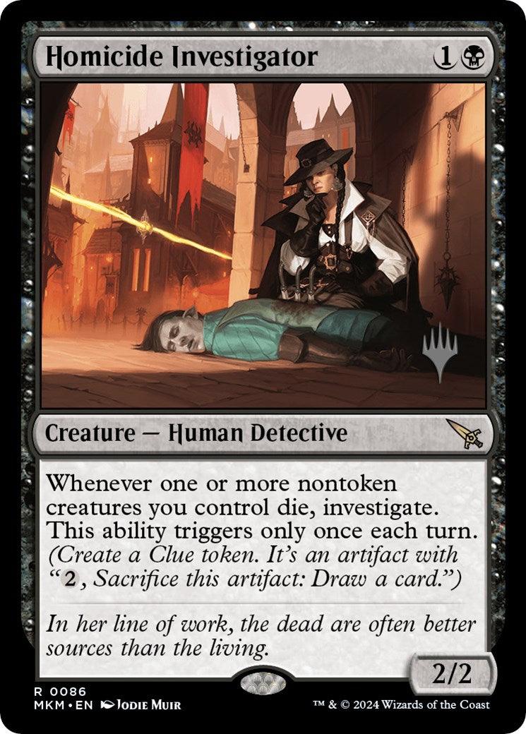 Homicide Investigator (Promo Pack) [Murders at Karlov Manor Promos] - Josh's Cards