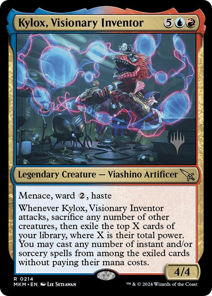 Kylox, Visionary Inventor (Promo Pack) [Murders at Karlov Manor Promos] - Josh's Cards