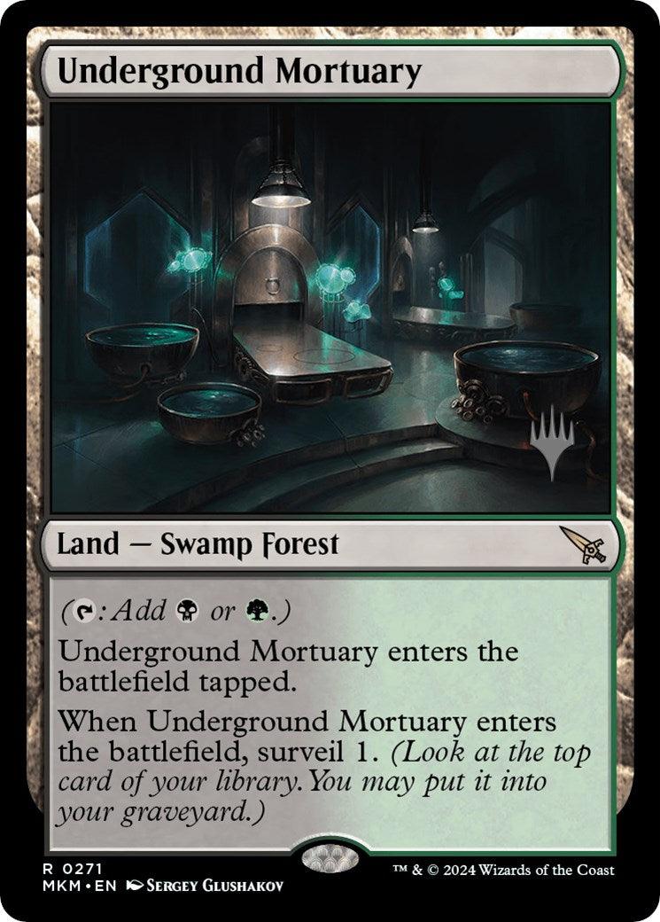 Underground Mortuary (Promo Pack) [Murders at Karlov Manor Promos] - Josh's Cards