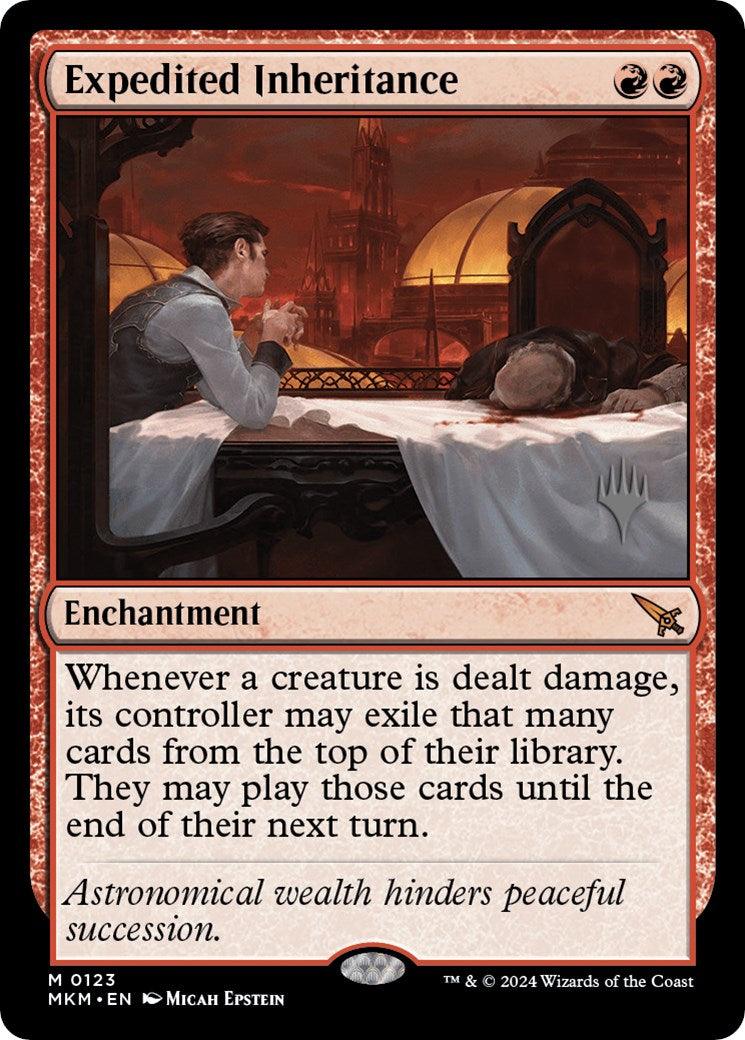 Expedited Inheritance (Promo Pack) [Murders at Karlov Manor Promos] - Josh's Cards