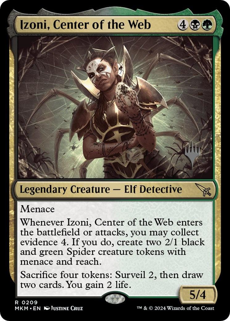 Izoni, Center of the Web (Promo Pack) [Murders at Karlov Manor Promos] - Josh's Cards