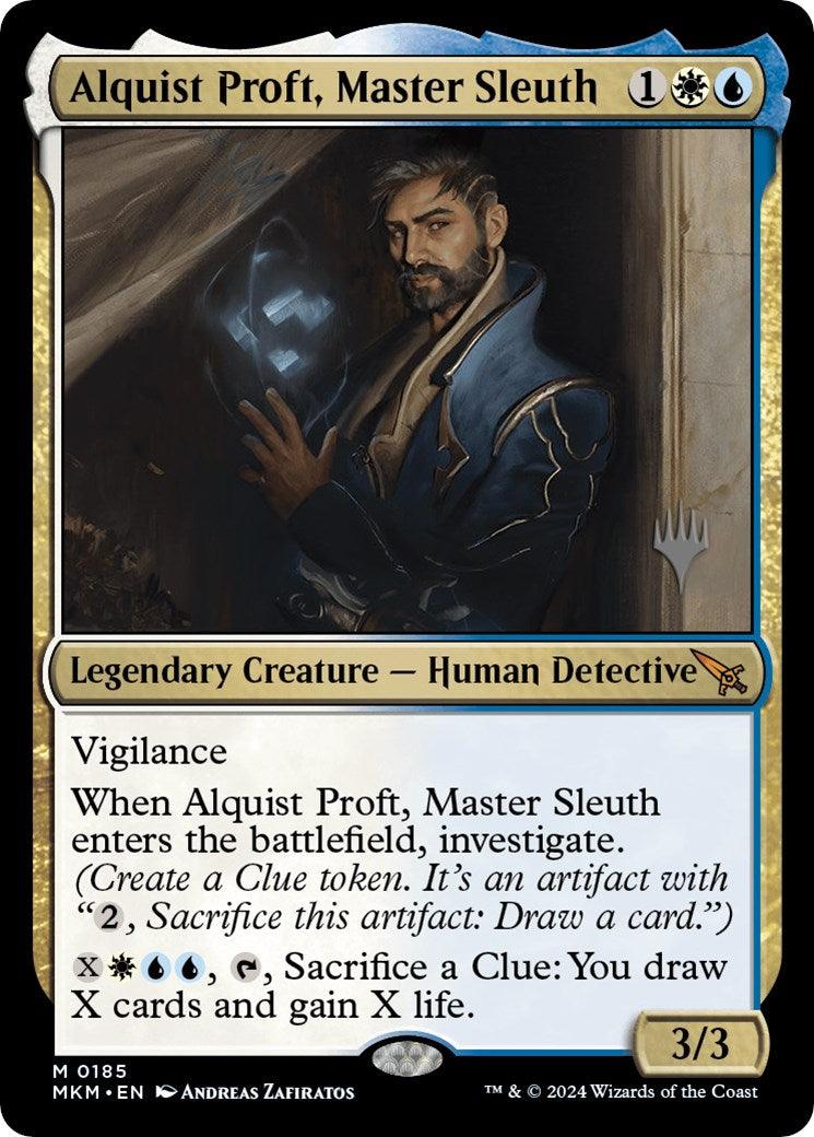 Alquist Proft, Master Sleuth (Promo Pack) [Murders at Karlov Manor Promos] - Josh's Cards