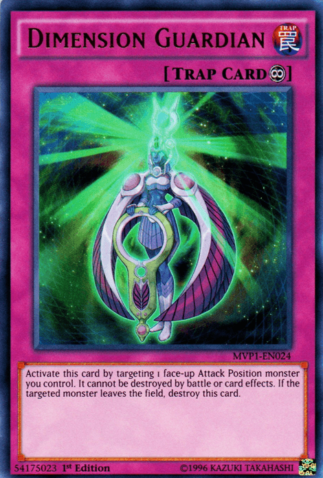 Dimension Guardian [MVP1-EN024] Ultra Rare - Josh's Cards