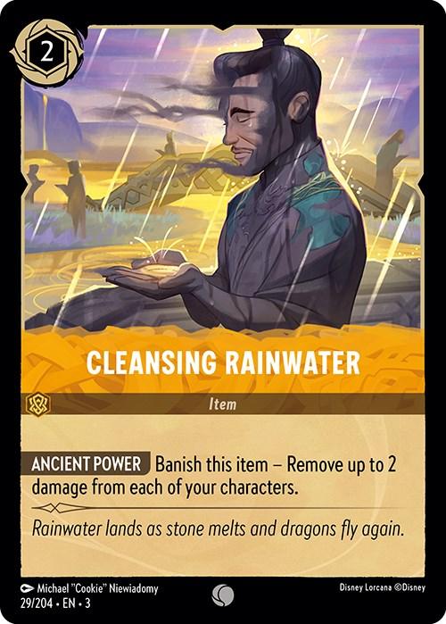 Cleansing Rainwater (29/204) [Into the Inklands] - Josh's Cards