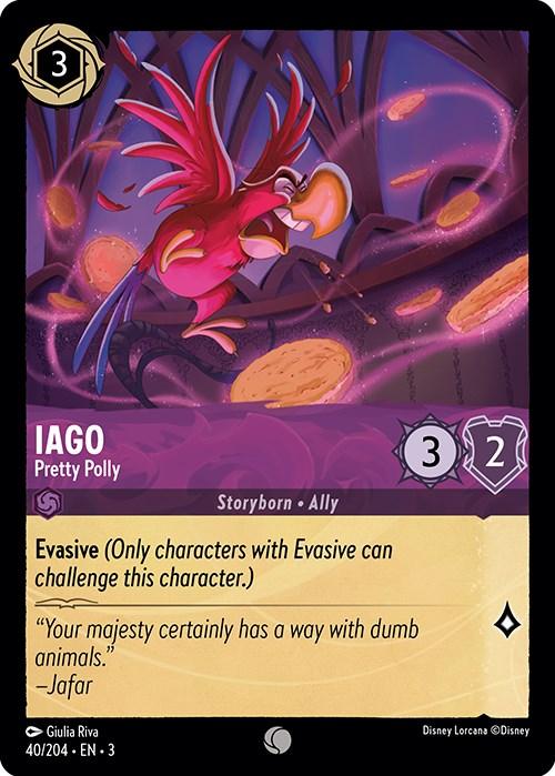 Iago - Pretty Polly (40/204) [Into the Inklands] - Josh's Cards