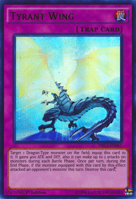 Tyrant Wing [DRL3-EN061] Ultra Rare - Josh's Cards