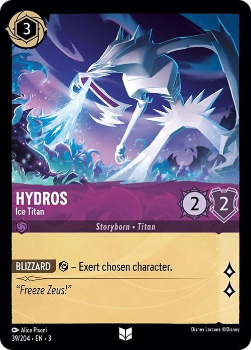 Hydros - Ice Titan (39/204) [Into the Inklands] - Josh's Cards